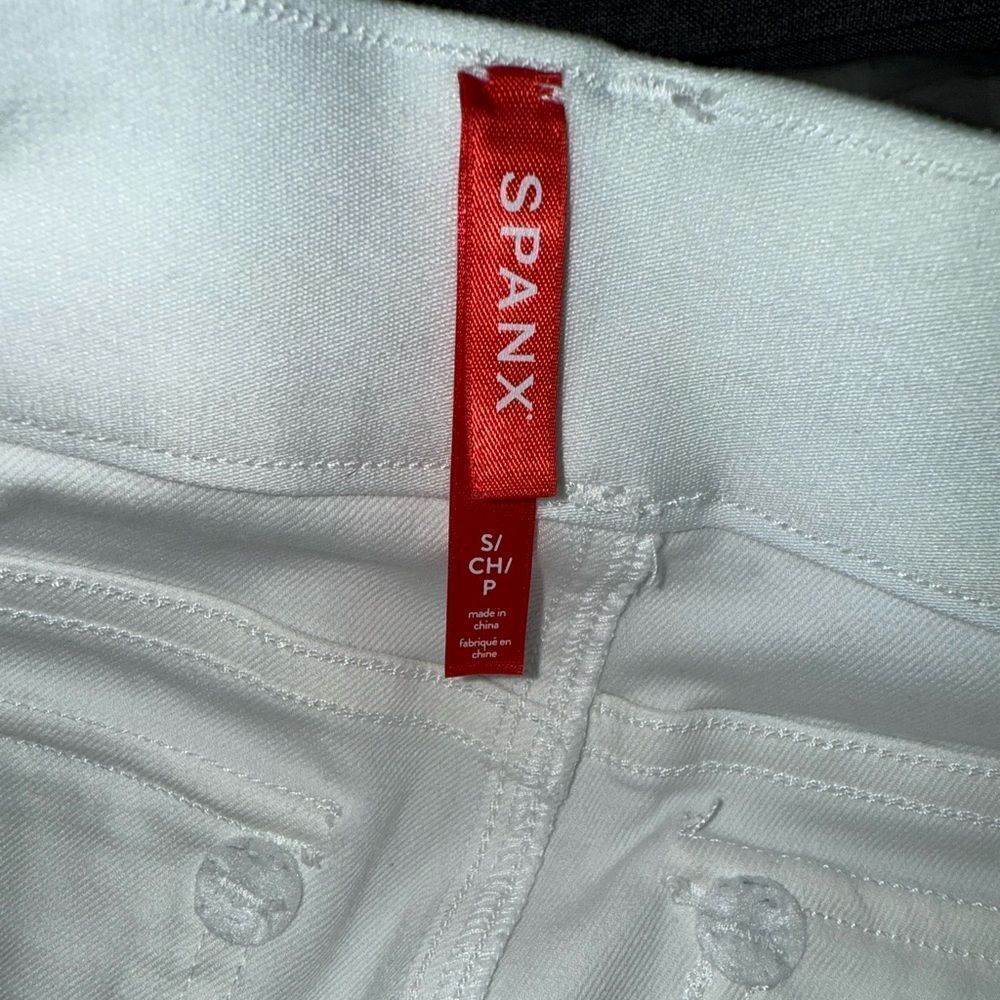 SPANX Stretch Twill Cropped Wide Leg Pants Women’s Size Small - Picture 7 of 11